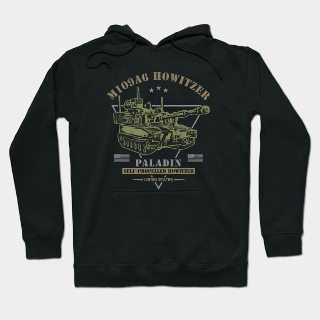 M109A6 Paladin Hoodie by Military Style Designs